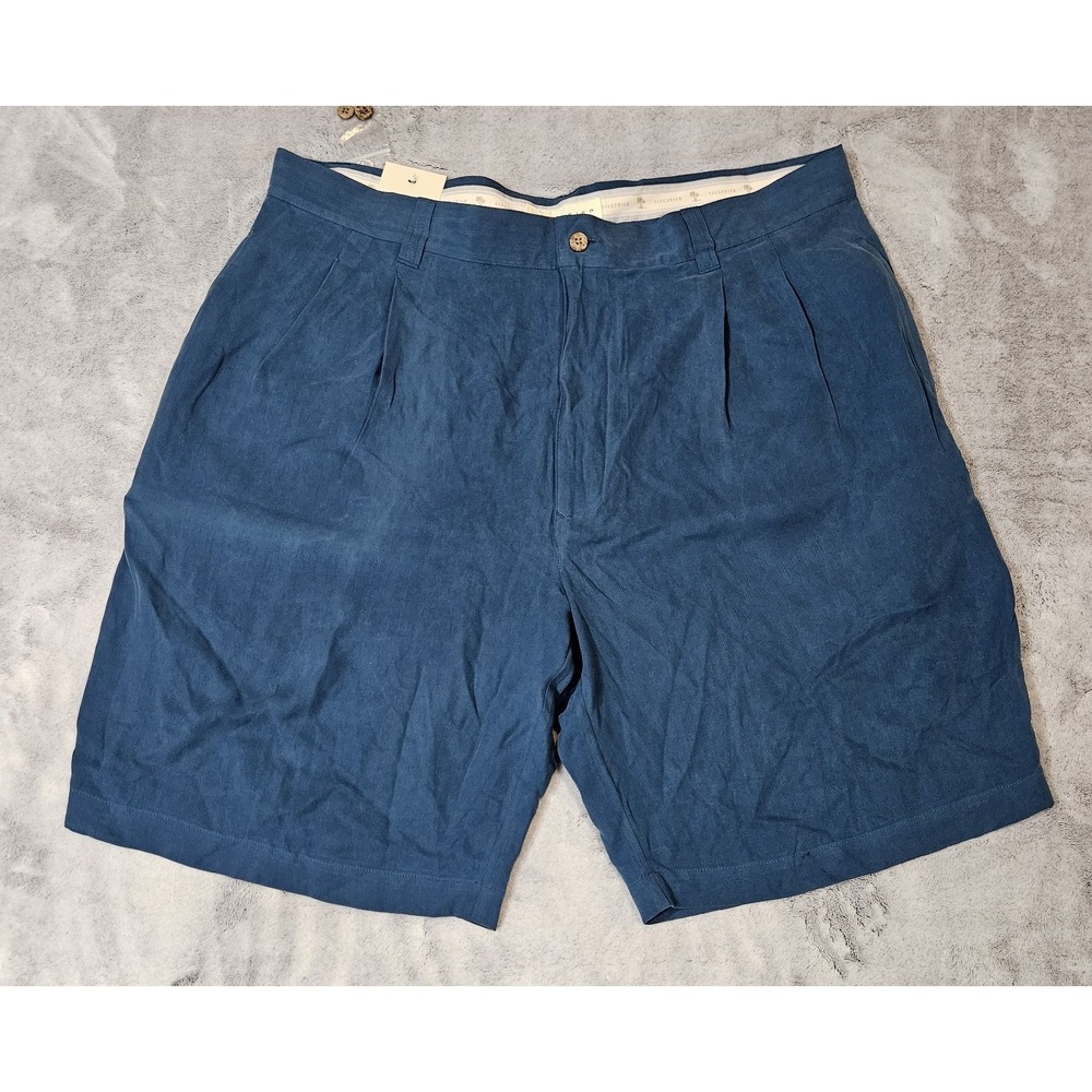 Vintage Men's Silk Shorts Size 38 Siegfried 9" Inseam